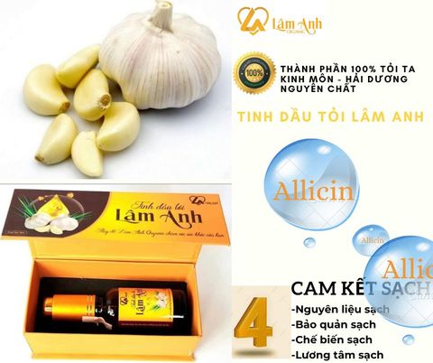 Cùng đập hộp sản phẩm cũng như cách sử dụng sản phẩm Tinh dầu tỏi Lâm anh