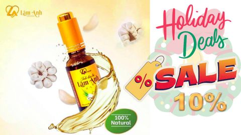 Sale sập sàn mùa giáng sinh cùng Tinh dầu Tỏi Lâm Anh🧑‍🎄