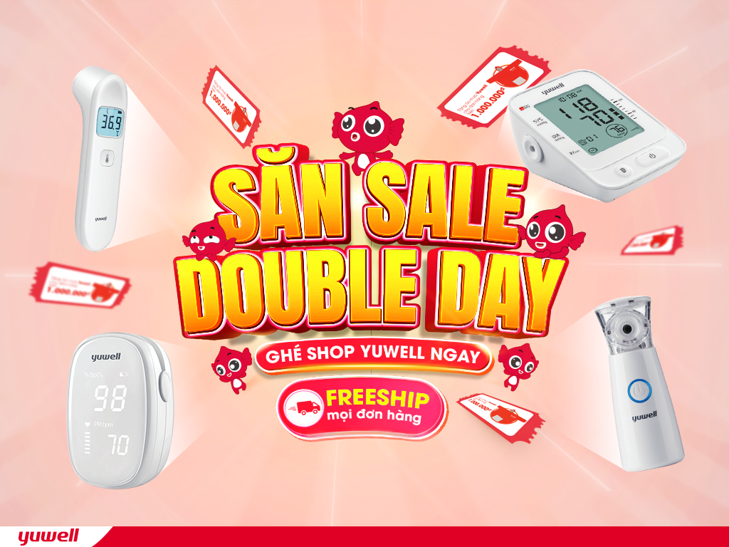 “SẰN” SALE DOUBLE DAY - GHÉ SHOP YUWELL NGAY!