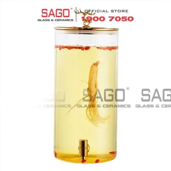 Kinh nghiệm chọn mua bình đựng rượu thủy tinh có vòi chất lượng