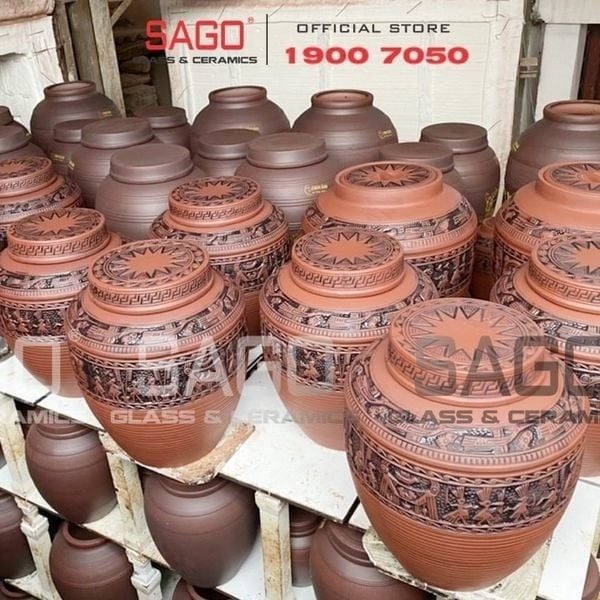 Cách Chọn Chum Sành Ngâm Rượu Không Men Bền Đẹp Và An Toàn