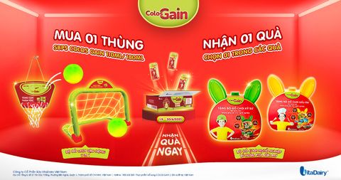 MẸ MUA COLOS GAIN - BÉ NHẬN NGAY ĐỒ CHƠI XỊN XÒ