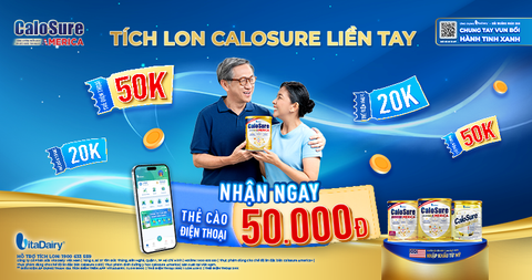 100% TRÚNG QUÀ - NHẬN THẺ CÀO CỰC ĐÃ CÙNG CALOSURE