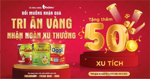 Nhận Ngay Ưu Đãi 50% Không Giới Hạn Từ Ứng Dụng Vitadairy - Đổi Muỗng Nhận Quà