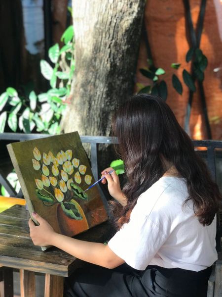THỔI HỒN VÀO KHÔNG GIAN SỐNG CỦA BẠN VỚI TRANH LÁ SEN MỘC TRULY HUE'S