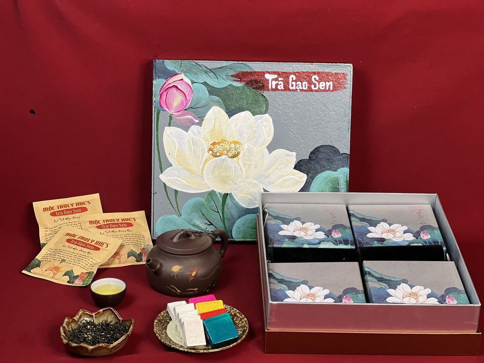 Trà Gạo Sen Mộc Truly Hue’s: Tuyệt Tác Từ Tinh Hoa Cố Đô