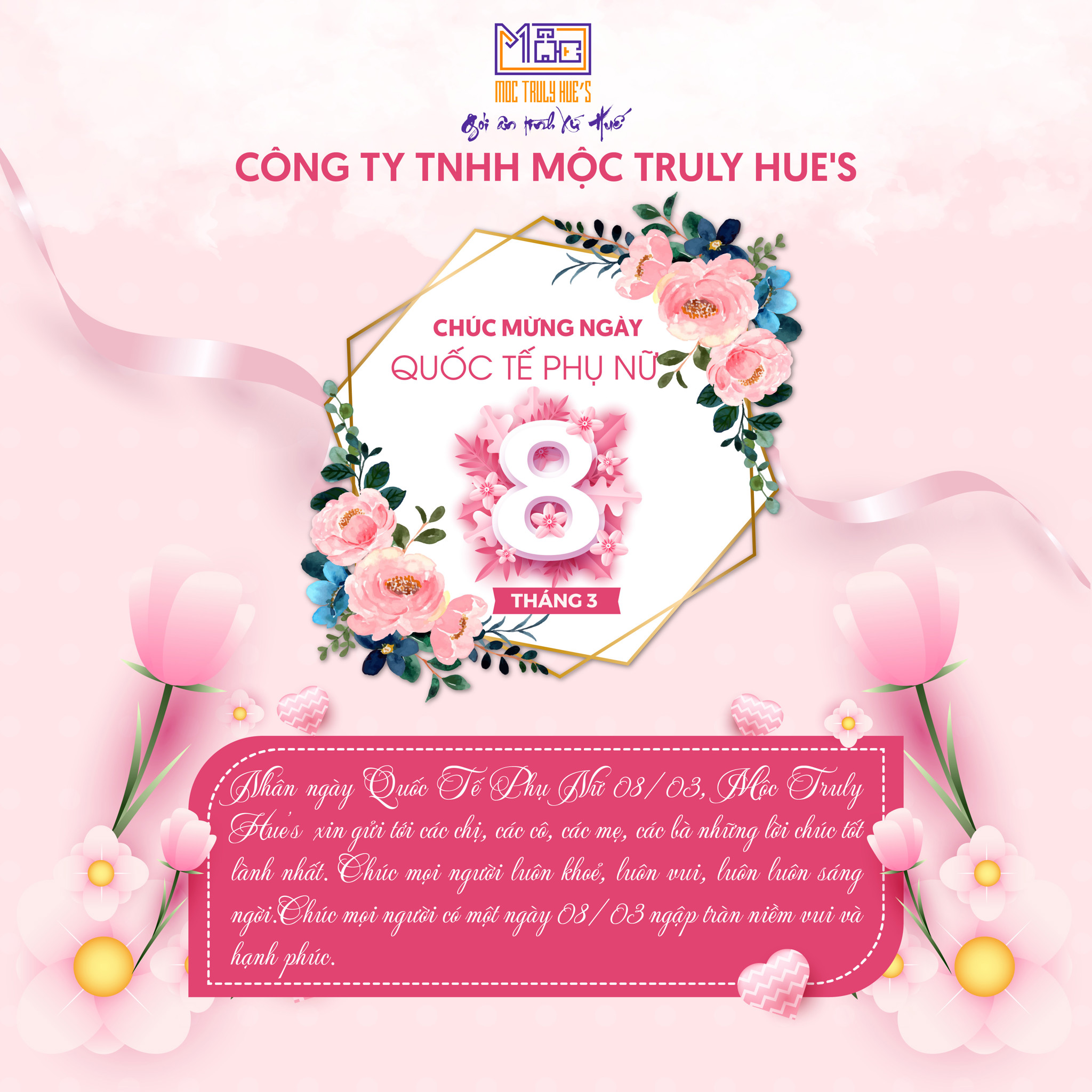 ❤CHÚC MỪNG NGÀY QUỐC TẾ PHỤ NỮ 8/3❤