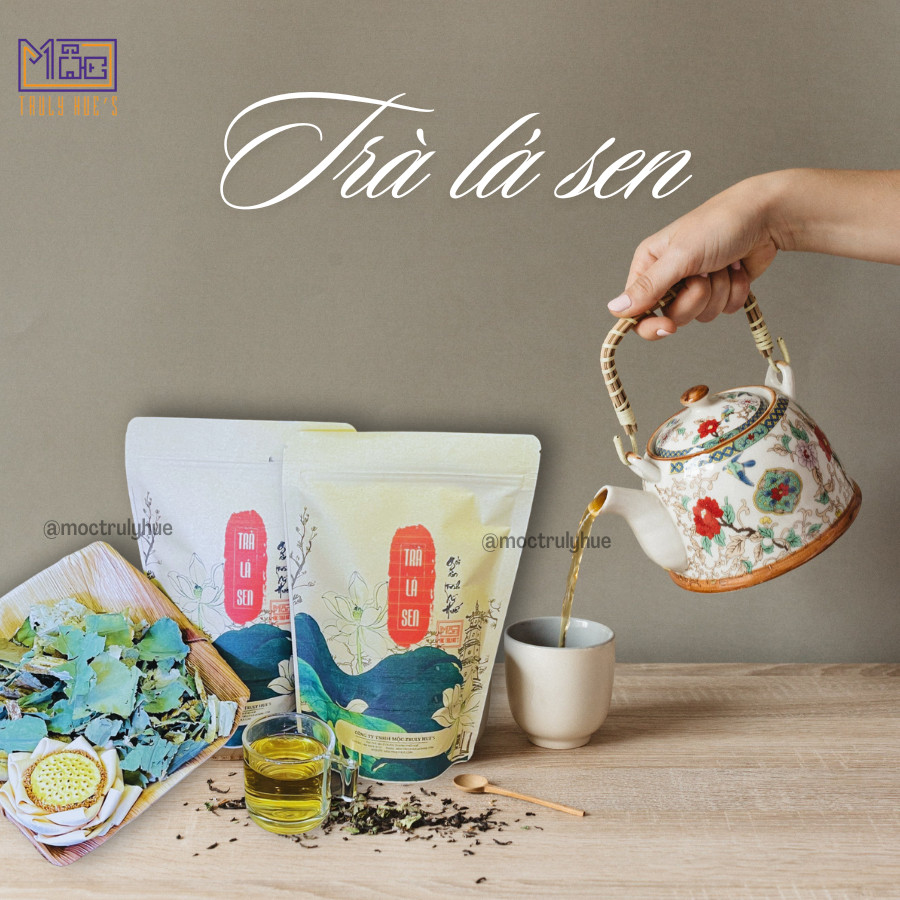 Điều trị nhiều căn bệnh dễ mắc phải bằng việc thưởng thức trà lá sen Mộc Truly Hue's