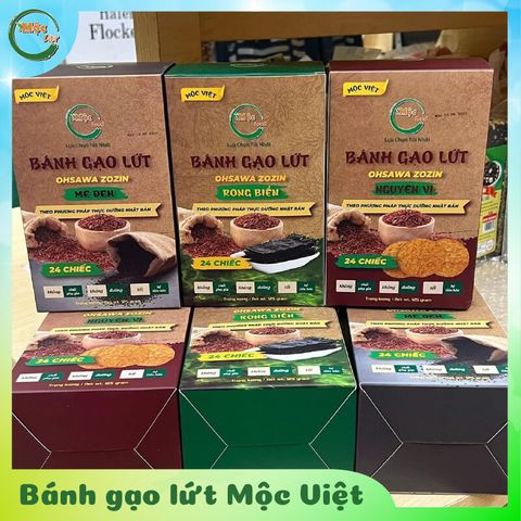 Phá cỗ trung thu với sự độc đáo từ bánh gạo lứt Mộc Việt