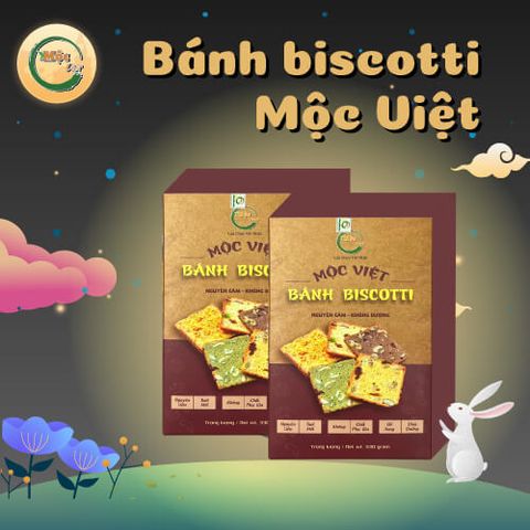 Bánh biscotti Mộc Việt: Món quà độc đáo cho mùa trung thu