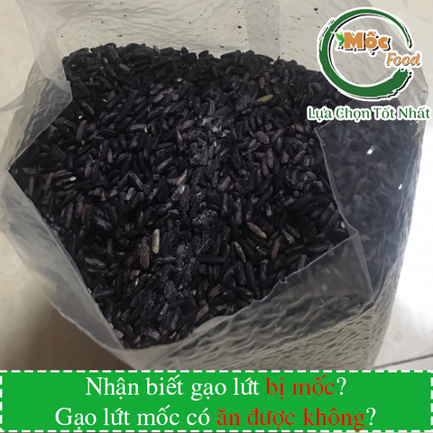 Nhận biết gạo lứt bị mốc? Gạo lứt mốc có ăn được không?