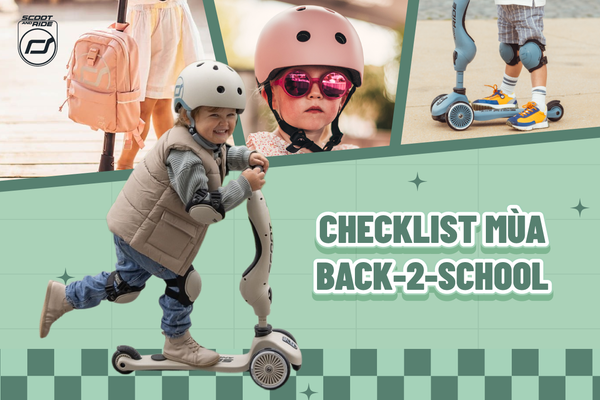 Bộ sưu tập Back-to-School cùng Scoot and Ride