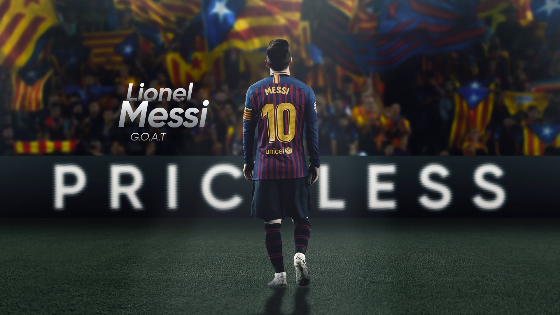 Messi, cầu thủ được ngưỡng mộ nhất trong làng bóng đá, nay đã được chuyển đến màn hình của bạn với hình nền máy tính hấp dẫn. Các fan Messi sẽ không thể cưỡng lại được sức hấp dẫn của bức ảnh nghệ thuật này.