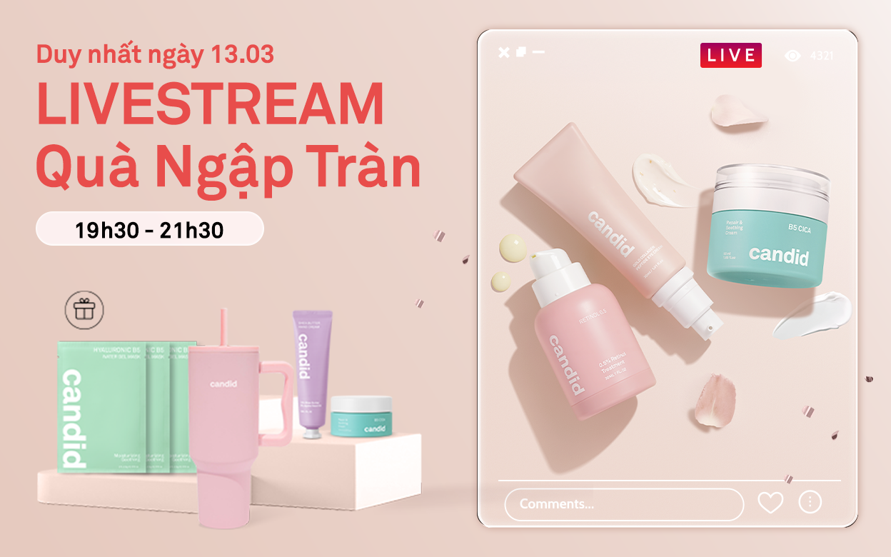 Livestream độc quyền trên kênh Facebook