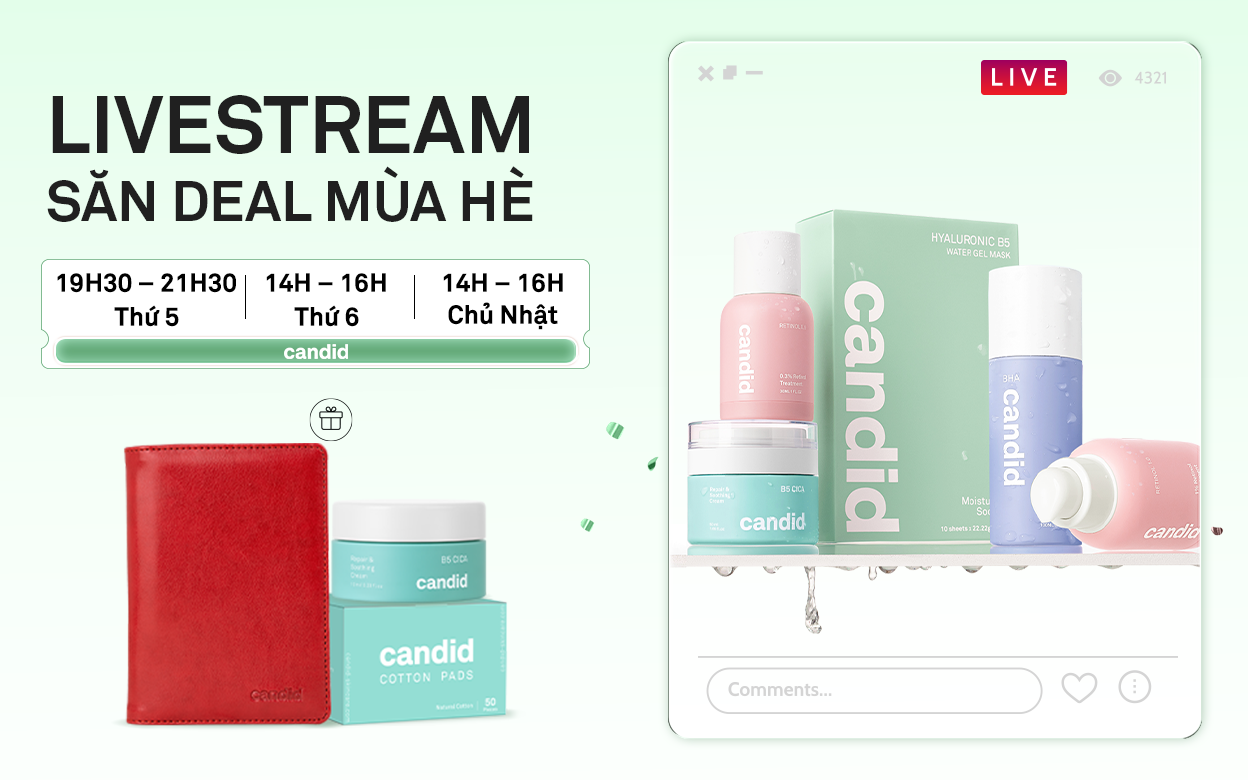 Livestream độc quyền trên kênh Facebook