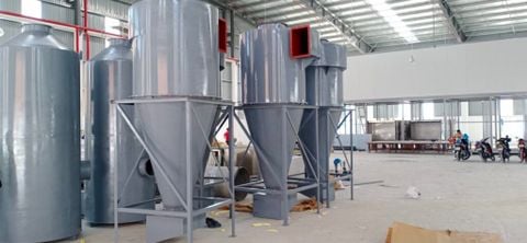 Cyclone lọc bụi là gì? Ứng dụng của Cyclone trong xử lý khí thải