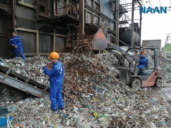 Paper industry waste