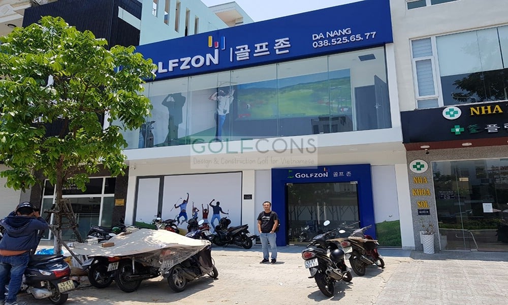 dự án golf 3D golfzon PVD đà nẵng