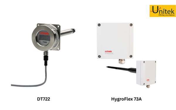 Unitek phân phối Rotronic DT722 & HF73A