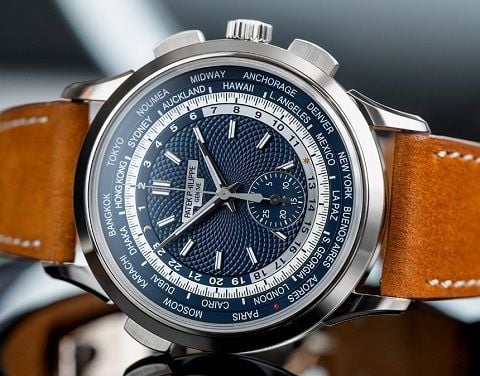 Đồng hồ Patek Philippe Complications 5930G World Time Thế giới trên cổ tay