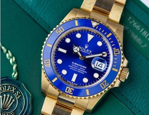 Đồng hồ Rolex Submariner 126618LB Khối vàng nặng ký