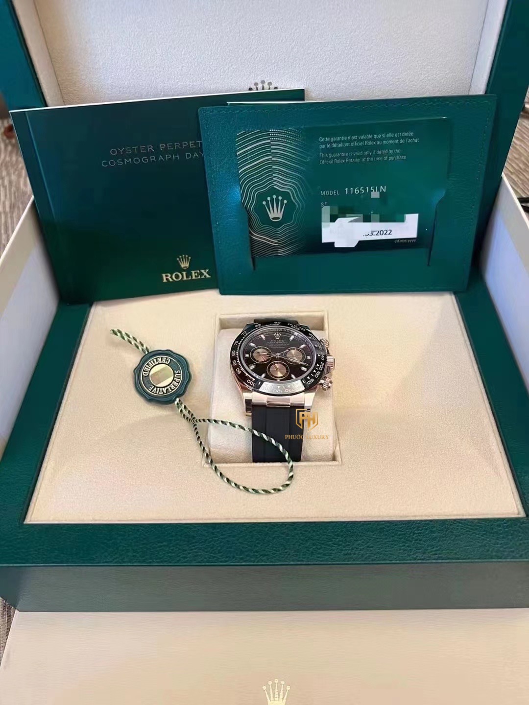 ĐỒNG HỒ ROLEX COSMOGRAPH DAYTONA 40 116515-0017