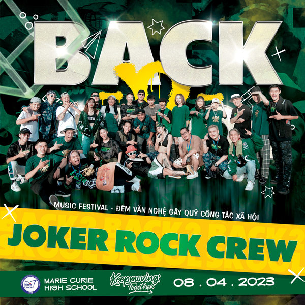 Poster thành viên nhóm Joker Rock Crew