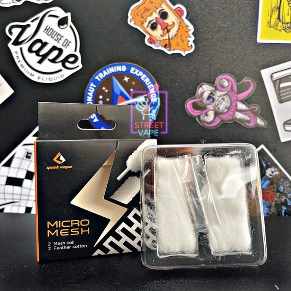 Geekvape Micro Mesh | Bông + Coil lưới