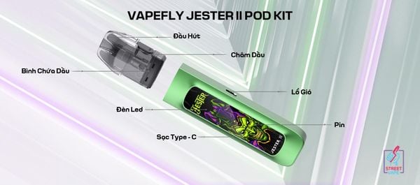 Thông tin chi tiết Jester II Pod Kit: