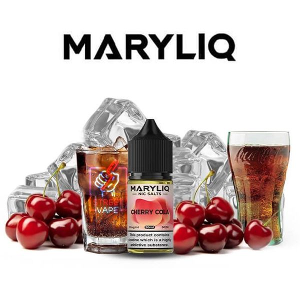 Giới Thiệu Tinh Dầu Lost Marry Maryliq Salt Cherry Cola - Cola Anh Đào Salt-Nic 30ml