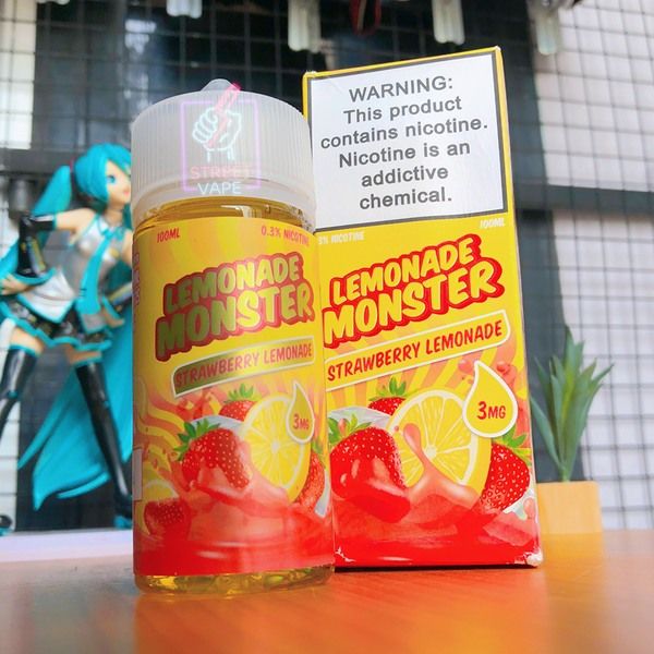 Tinh Dầu Lemonade Monster 100ml Strawberry Lemonade
