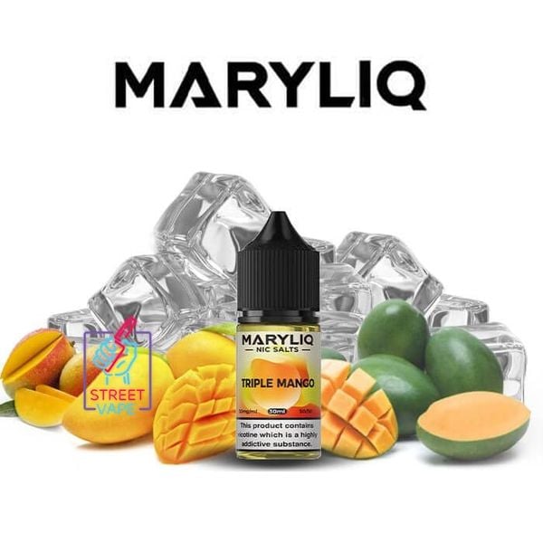 Tinh dầu Lost Mary  Maryliq Triple Mango – Tam Vị Xoài Salt-Nic 30ml