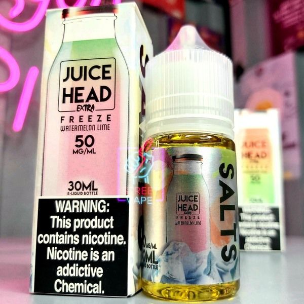 Tinh dầu Juice Head Salt 30ml Strawberry Lemon