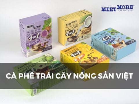 Cà phê trái cây - Sự kết hợp tuyệt vời giữa hương vị nông sản Việt