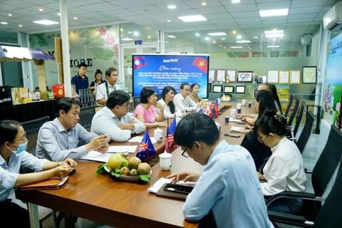 MEET MORE Đón Tiếp Đoàn Khách Quốc Tế từ Lào: Bước Tiến Mới Trong Hợp Tác Nông Sản tại Tp HCM