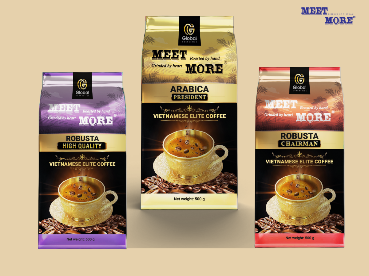 Cà phê Ronbusta và Arabica độc đáo của Meet More