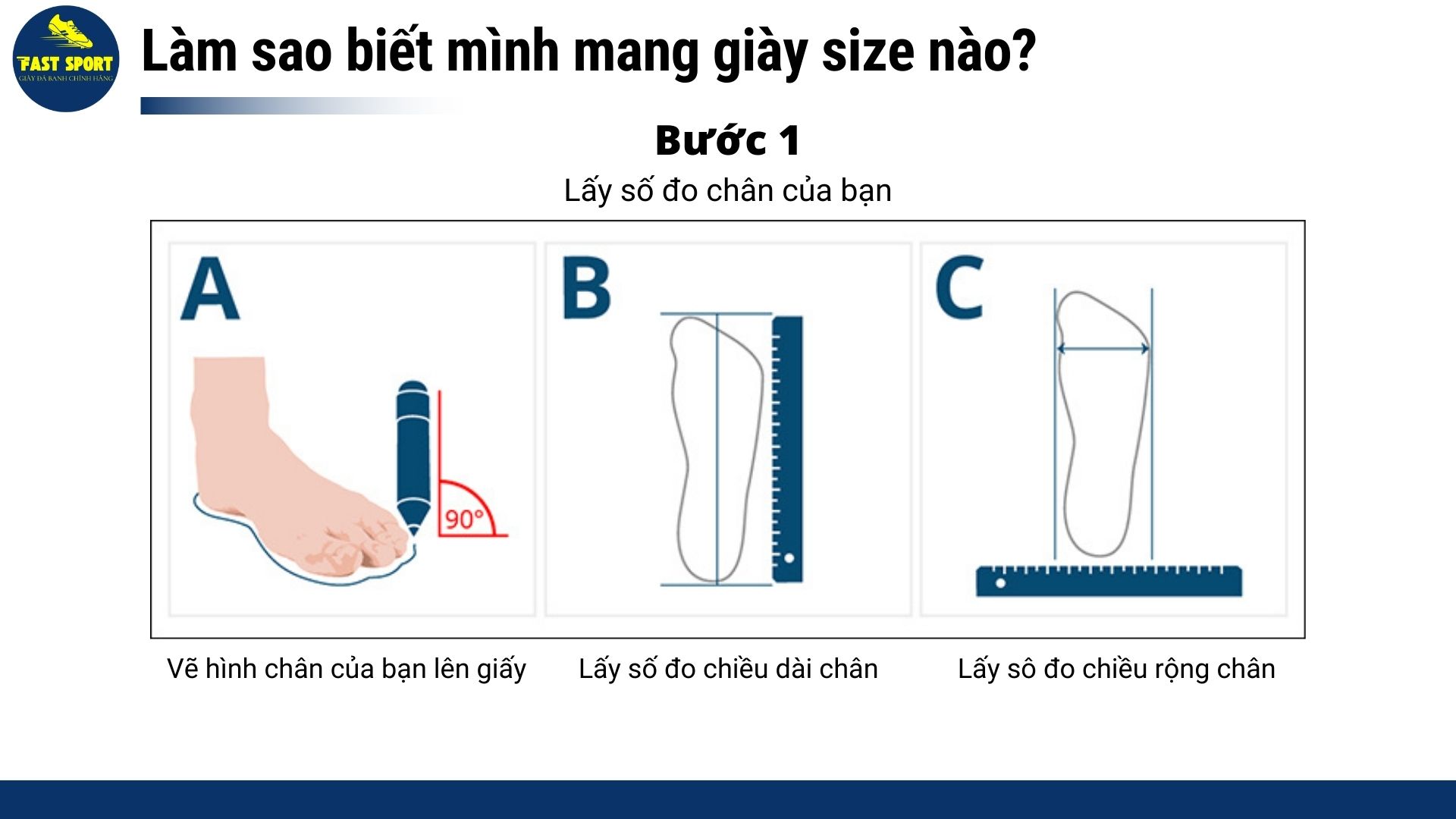 Hướng Dẫn Chọn Size Giày đá Bóng Adidas Fastsport