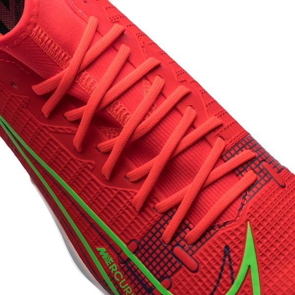 Nike Mercurial Vapor 14 Academy TF Spectrum - Bright Crimson/Metallic Silver