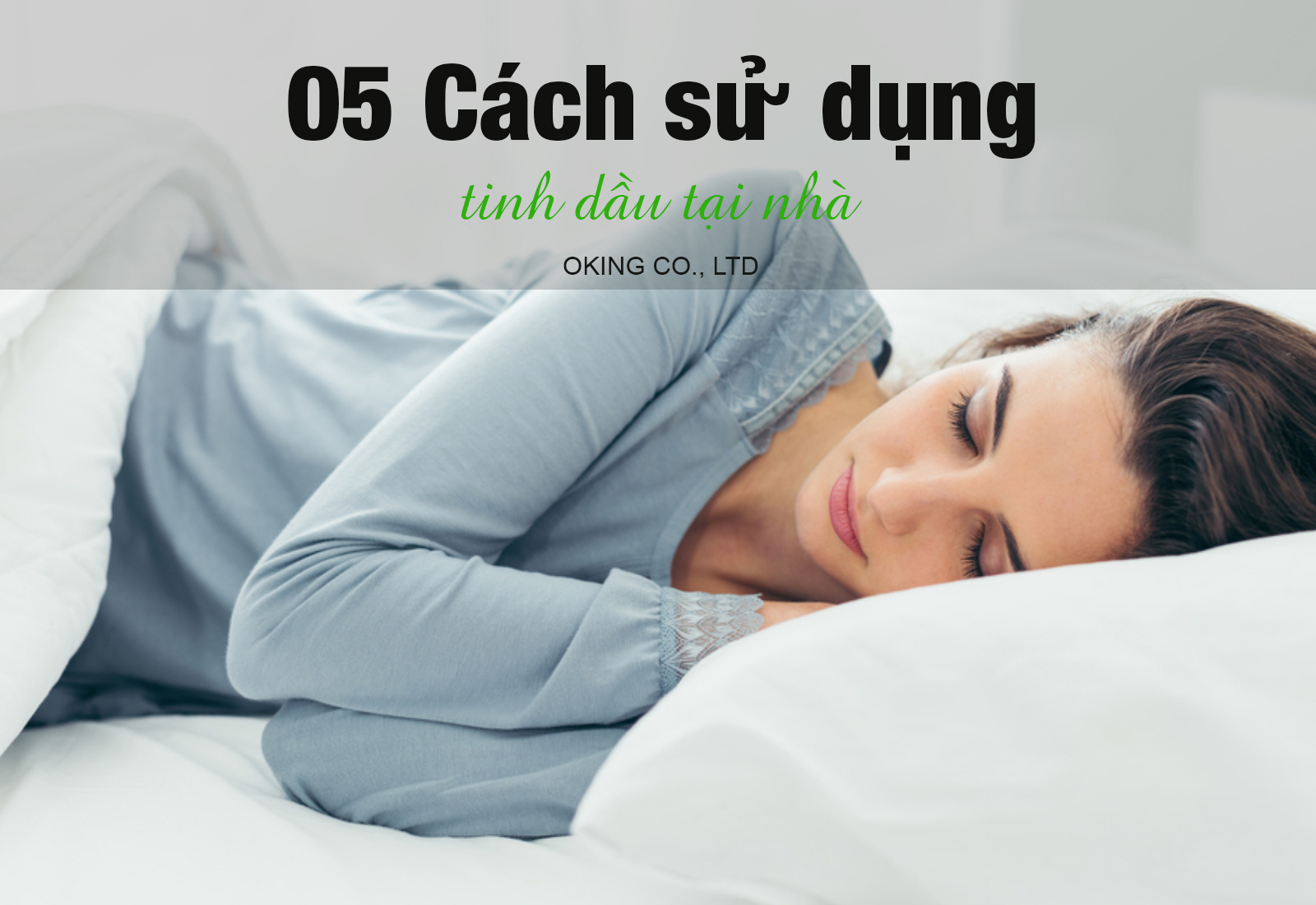 05 cách sử dụng tinh dầu thiên nhiên mỗi ngày