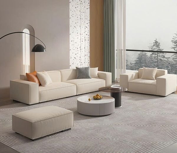 Nguyên tắc bố trí ghế sofa cho phòng khách nhà ống