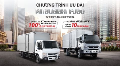 MITSUBISHI FUSO – ƯU ĐÃI ĐẶC BIỆT THÁNG 9