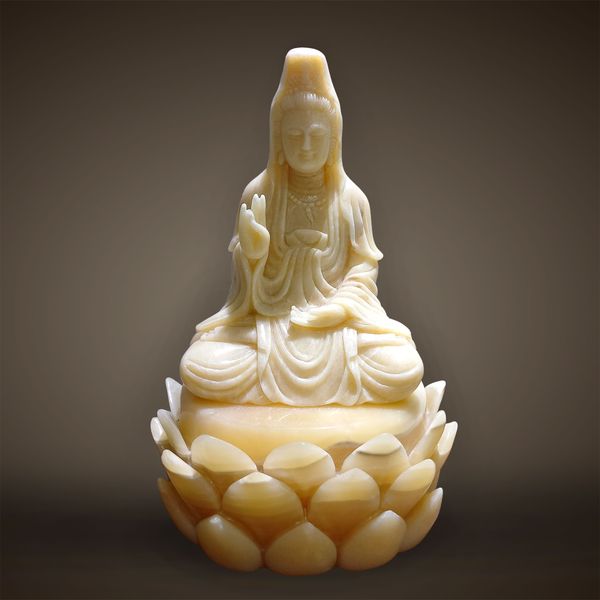TƯỢNG PHẬT QUAN ÂM BẰNG ĐÁ