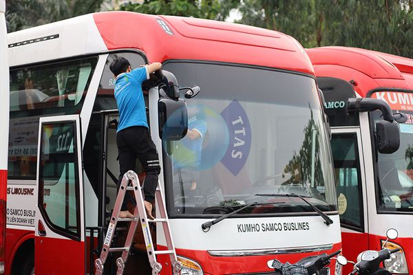 Lắp đặt hệ thống camera giám sát hành trình cho Nhà Xe Kumho Samco Buslines