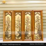 5 bộ tranh tứ quý giá rẻ, bền, đẹp dưới 5 triệu đồng đáng mua nhất