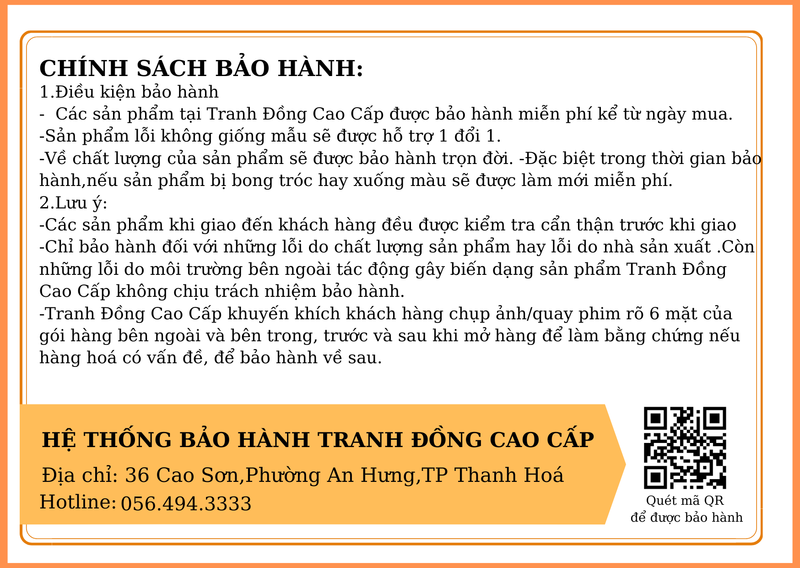 TRANH CHỮ PHÚC MẠ VÀNG 24K