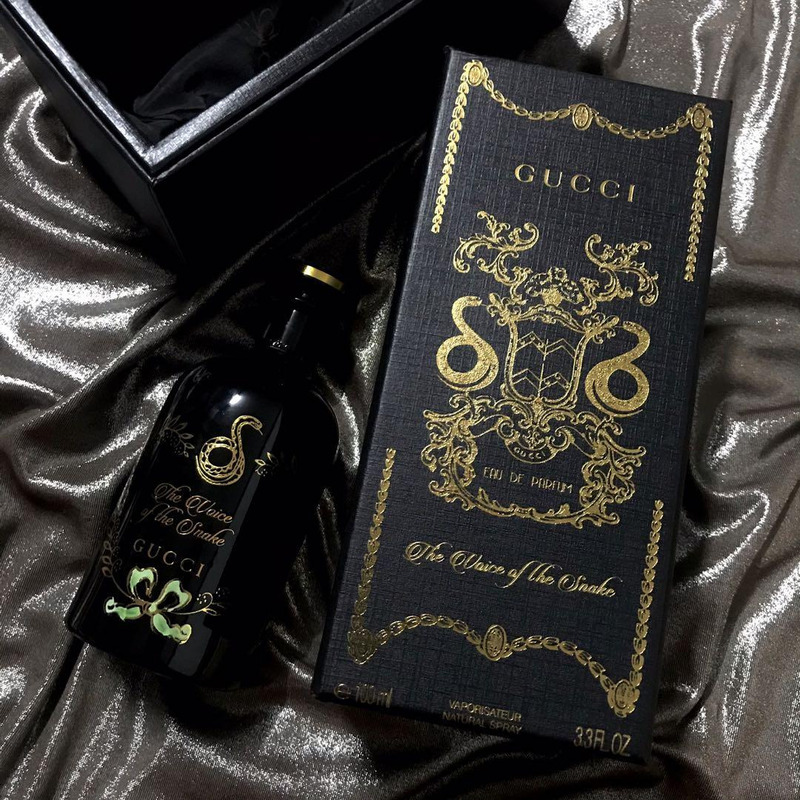 Thiết kế chai nước hoa Gucci The Voice Of The Snake EDP