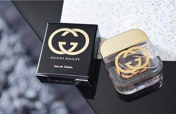 Thiết kế chai nước hoa nữ Gucci Guilty 5ml