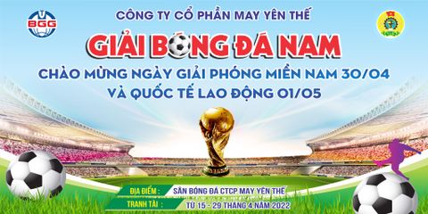 🔥🔥🔥 GIẢI BÓNG ĐÁ NAM 30/4-01/5