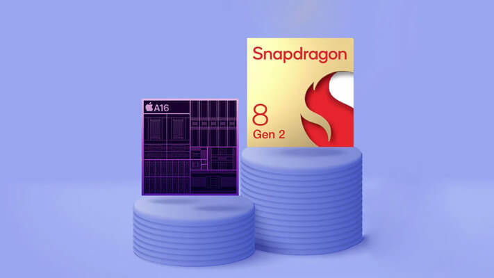 So sánh chip A16 Bionic và Snapdragon 8 Gen 2: Ai mới là kẻ thống trị?