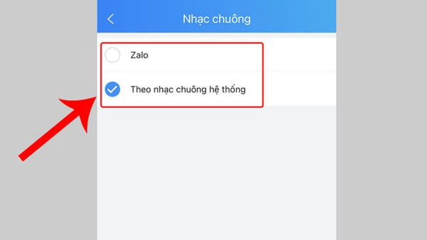 Chọn nhạc chuông iPhone